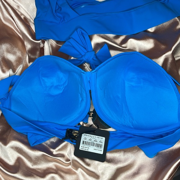 Honey Birdette Brooklyn Blue Swim Top - Picture 10 of 10